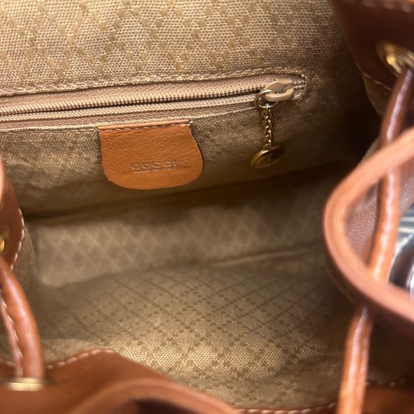 Gucci Small Leather Bamboo Drawstring Backpack 003-2058-0030 - Picture 16 of 16